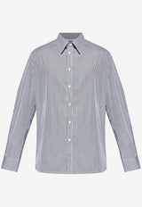 Givenchy Striped Buttoned Shirt White BM615 8123T-116