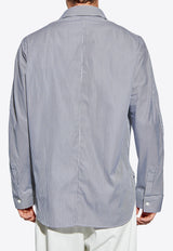 Givenchy Striped Buttoned Shirt White BM615 8123T-116