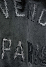 Givenchy Logo Embroidered Bomber Jacket Black BM01D Z6Y3Z-075