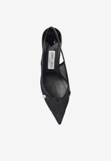 Jimmy Choo Amita 45 Slingback Mesh Pumps Black AMITA 45 JVV-BLACK BLACK