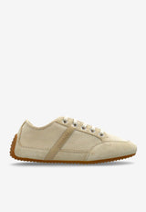 Givenchy Mesh and Suede Slim Sneakers Cream BE004 KE2E3-257