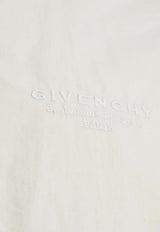 Givenchy Zip-Up Bomber Jacket Cream BM01C Q164Z-270
