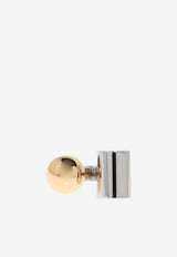 Jacquemus Perlina Asymmetric Ring Silver JWW00769 AOT4005-276