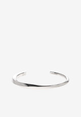 Jacquemus Tourni Twisted Bracelet Silver JWW00771 AOT4052-980