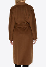 Max Mara Madame Wool Oversized Coat Brown MADAME 2521018011-010
