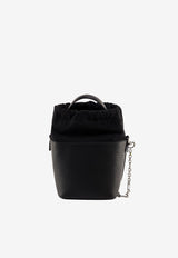 Maison Margiela Mini Logo Patch Leather Bucket Bag Black S61WG0035P4348T8013_Black_29842206
