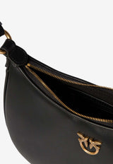 PINKO Mini Half Moon Shoulder Bag Black 102790A0F1Z99Q_82692