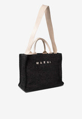 Marni Small East-West Raffia Tote Bag Black SHMP0077U0P3860Z1Q44_ca4cf929-40a9-4405-bdce-7822604c944c