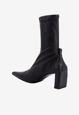 Jil Sander 65 Leather Mid-Calf Boots Black J15WU0046P5810_001_Black_29840073