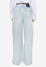 Golden Goose DB Ripped Boyfriend Jeans Blue GWP02079P001850_50134_CLOUD BLUE_32774264