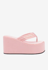 Coperni 90 Logo Patch Platform Wedge Sandals Pink COPSH09441_LPNK_Pink_32772241