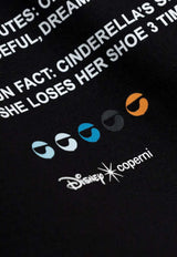Coperni X Disney Cinderella T-shirt Black DJS03F5036CIN_BLK_Black_32772308
