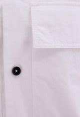 Jil Sander Logo Label Short-Sleeved Shirt White J47DL0106J45127_100_White_29840412