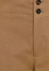 Chloé Essential Wide-Leg Pants Brown CH25APA11365208_Mustard Brown_32772864