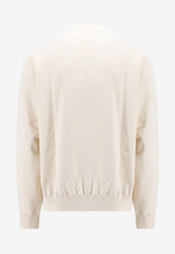Jil Sander Logo Print Crewneck Sweatshirt Beige J47GU0001J20010_279_Beige_29848554