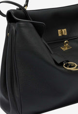 Balenciaga Large Rodeo Leather Shoulder Bag Black 7897442ABV51000_faef7261-c8d3-4b10-8122-5f237fefbc21