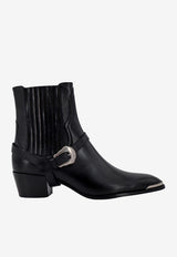 Celine Isaac Leather Boots Black 356903963C_38NO_Black_29849595