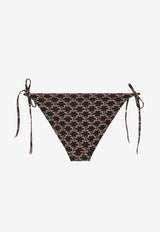 Celine Triomphe Print Bikini Bottom Brown 2Z273939T_17BR_Brown_29853932