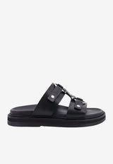 Celine Tippi Leather Sandals Black 353913778C_38NO_Black_29851995