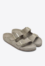 Birkenstock Arizona Suede Leather Slides Taupe 1018443SUE/S_BIRKE-AT