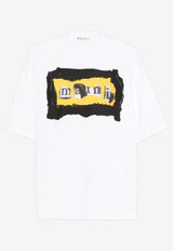 Marni Graphic Print Crewneck T-shirt White HUMU0223RPUSCX94_00W01_White_32943262