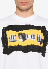 Marni Graphic Print Crewneck T-shirt White HUMU0223RPUSCX94_00W01_White_32943262