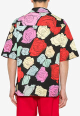 Marni Rose Print Short-Sleeved Shirt Multicolor CUMU0213A5UTC506_ORN99_MultiColour_32943242