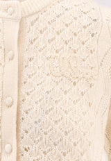 Chloé Knitted Cropped Cardigan Cream CH25AMC01590107_Iconicmilk_32772821