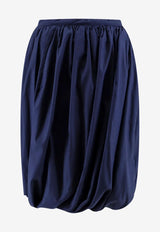 Marni Midi Balloon Gathered Skirt Blue GOMA0597A0UTC223_00B99_Blue_32943256