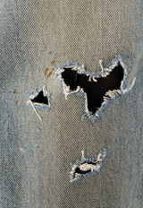 Enfants Riches Déprimés Distressed Straight-Leg Jeans Blue 050403_LIGHTBLU_Clear Blue_32997561