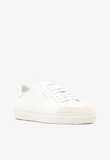 Axel Arigato Clean 90 Triple Low-Top Sneakers White F2830001WHITE LT YELLOW_White_33002003