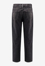 Saint Laurent Mick Long Straight Faded Jeans Black 816412Y33VA1297_Westwood Black_29850464