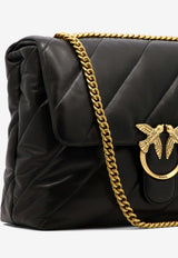 PINKO Large Love Big Puff Crossbody Bag Black 100037A0F2Z99Q_76261