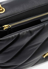 PINKO Large Love Big Puff Crossbody Bag Black 100037A0F2Z99Q_76261