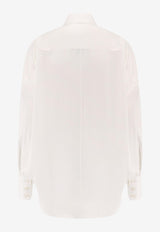 Stella McCartney Logo Embroidered Buttoned Shirt White 62015933FU3029124_White_33106174