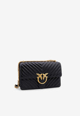 PINKO Classic Love One Classic Shoulder Bag Black 100941A0GKZ99Q_Black_33080694