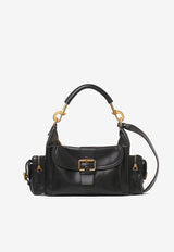 Chloé Leather Crossbody Camera Bag Black CHC24AS533N83_1_Black_32772805