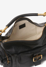 Chloé Leather Crossbody Camera Bag Black CHC24AS533N83_1_Black_32772805