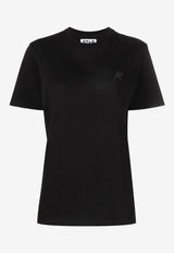 Golden Goose DB Star Embroidered T-shirt Black GWP01220P000593_90100