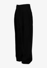 Saint Laurent Classic Wool Pants Black 824389Y7E63_1000