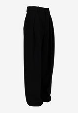 Saint Laurent Classic Wool Pants Black 824389Y7E63_1000