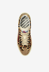 Dsquared2 Rider Leopard Print Sneakers Multicolor SNW032302208448_M4191