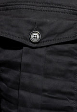 Dsquared2 Slim Cargo Pants Black S74KB0818S39021_900