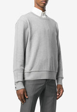 Thom Browne Classic Loopback Sweatshirt Gray MJT085A03377_055