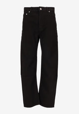 Rick Owens DRKSHDW VDD Straight-Leg Jeans Black DS01E3310CVS_09