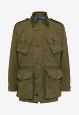 Dsquared2 Field Button-Up Jacket Green S74BN1325D35106_728