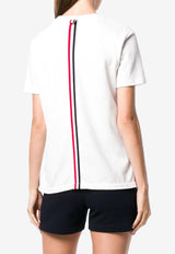 Thom Browne Classic Loopback Pique T-shirt White FJS013A00050_100