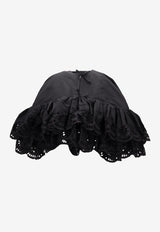 Meryll Rogge Broderie Anglaise Cape Top Black 200239US25_BLACK