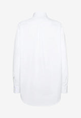 Dsquared2 Maxi Dean Long-Sleeved Shirt White S75DL0913S36275_100