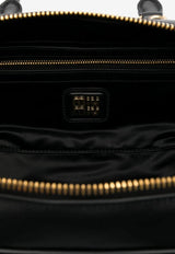 Miu Miu Large Arcadie Leather Top Handle Bag Black 5BB148VOONACR3_F0002